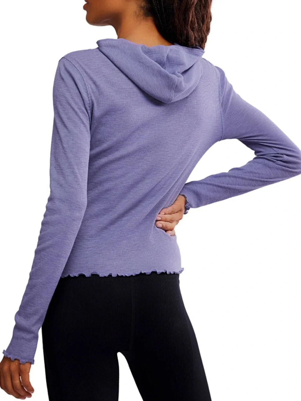 Free People Movement Graphite Breathe Easy Layer Top XS NWT